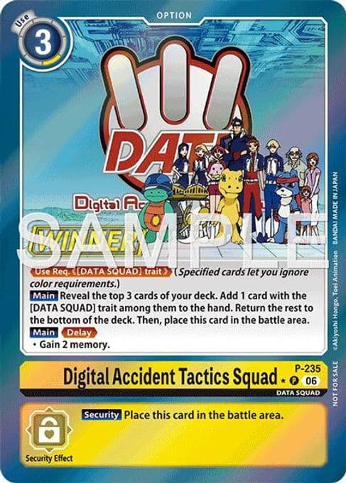 Digital Accident Tactics Squad (Store Tournament 2026 Vol. 2 Winner Pack)