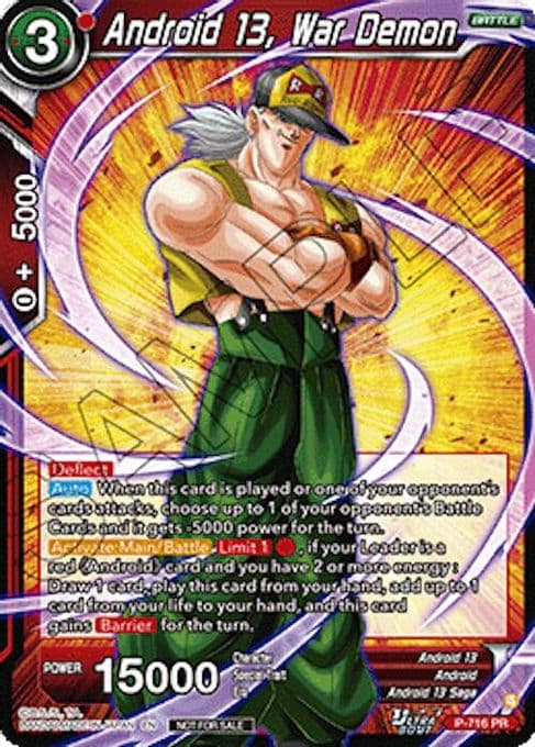 Android 13, War Demon