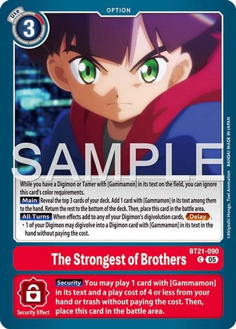 The Strongest of Brothers (Reprint)