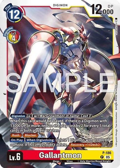 Gallantmon - P-186 (Reprint)