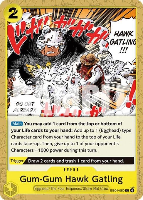 Gum-Gum Hawk Gatling