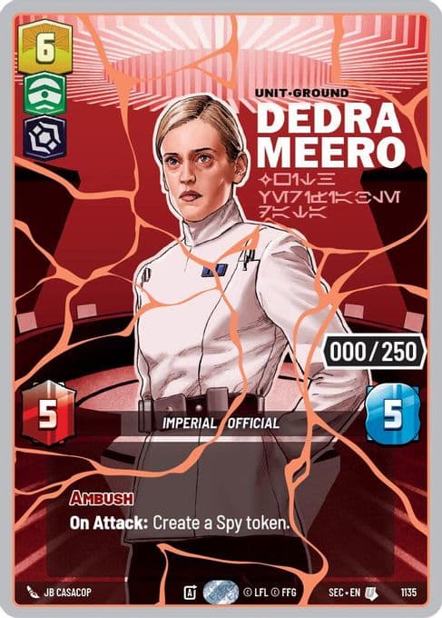 Dedra Meero - With Verifiable Data (Serialized) (Rose Gold)