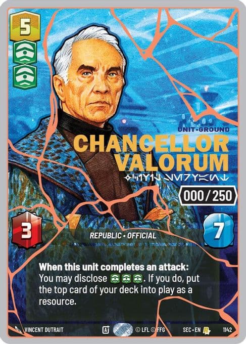 Chancellor Valorum - Civil Servant (Serialized) (Rose Gold)