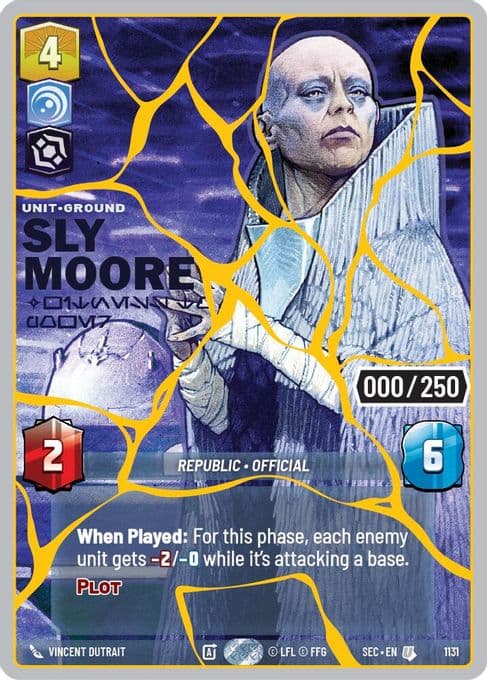 Sly Moore - Witness to Power (Serialized) (Gold)