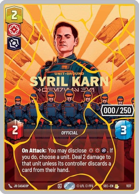 Syril Karn - Where Is He? (Serialized) (Gold)