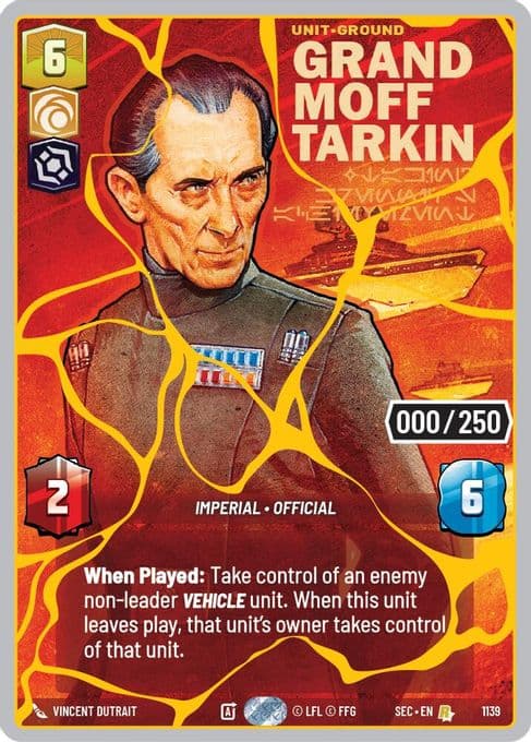 Grand Moff Tarkin - Taking Krennic's Achievement (Serialized) (Gold)