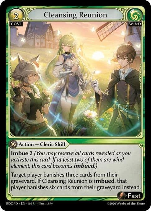 Cleansing Reunion