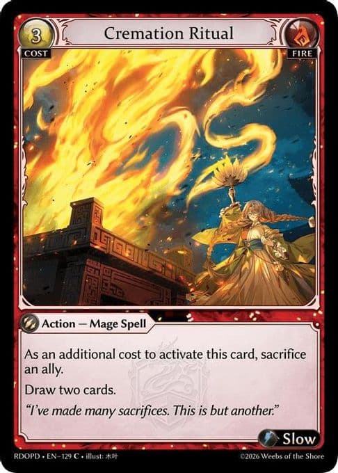Cremation Ritual