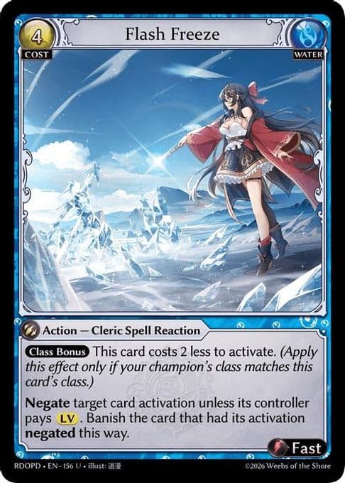 Flash Freeze