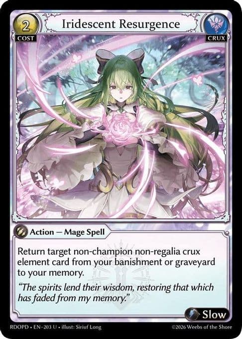 Iridescent Resurgence