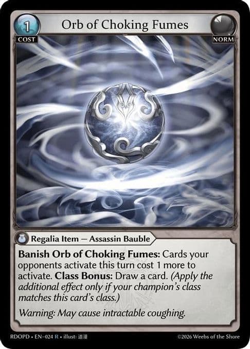 Orb of Choking Fumes