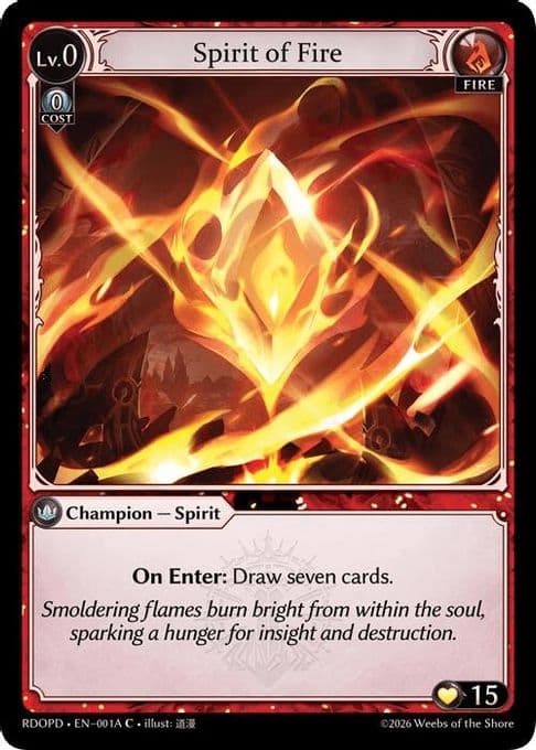 Spirit of Fire (001A)