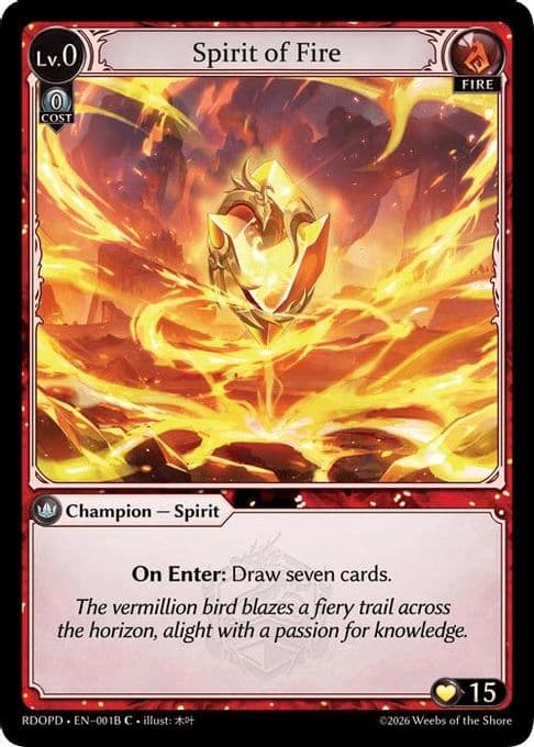 Spirit of Fire (001B)