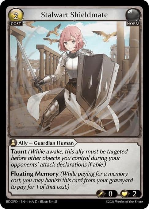Stalwart Shieldmate (114A)