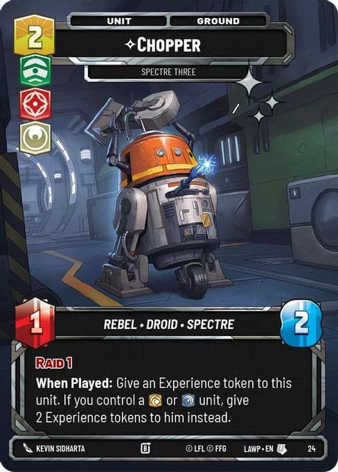 Chopper - Spectre Three (Foil)