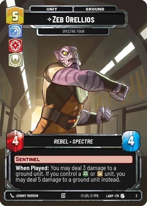 Zeb Orellios - Spectre Four