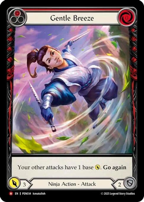 Gentle Breeze (Red) (Extended Art)