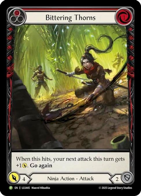 Bittering Thorns (Red) (Extended Art)