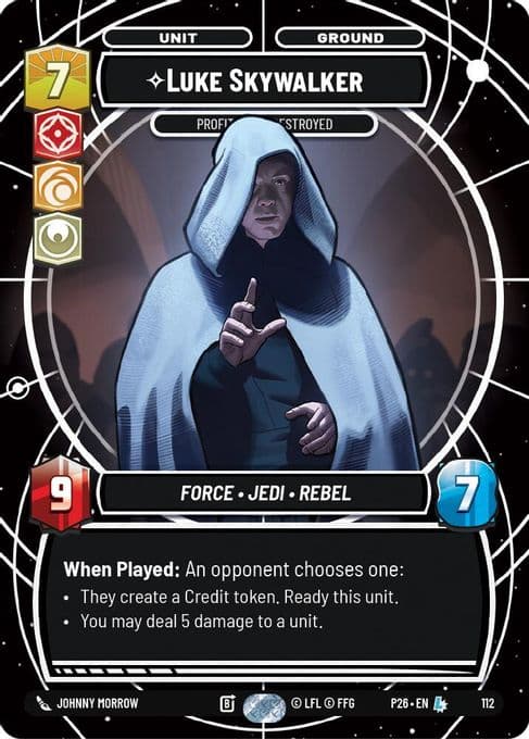 Luke Skywalker - Profit or Be Destroyed