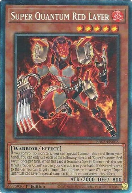 Super Quantum Red Layer (Collector's Rare)