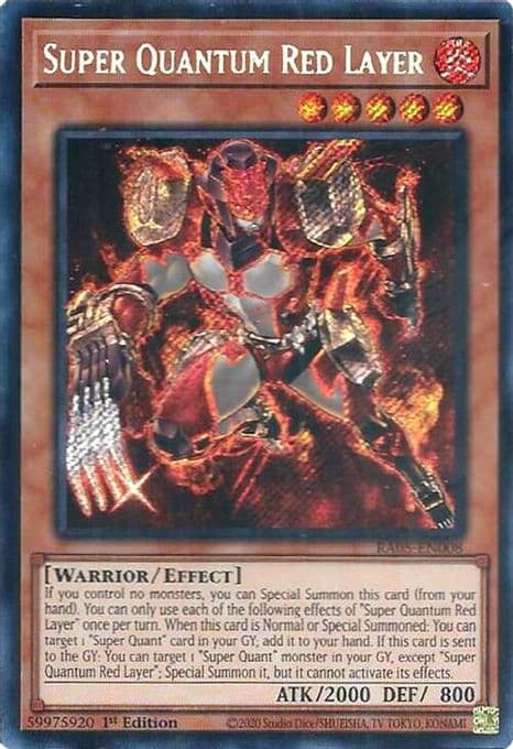 Super Quantum Red Layer (Secret Rare)