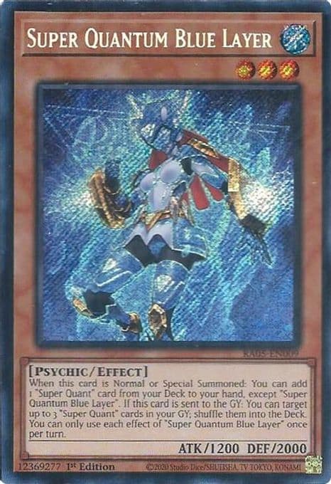 Super Quantum Blue Layer (Secret Rare)