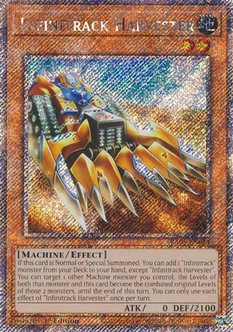 Infinitrack Harvester (Platinum Secret Rare)