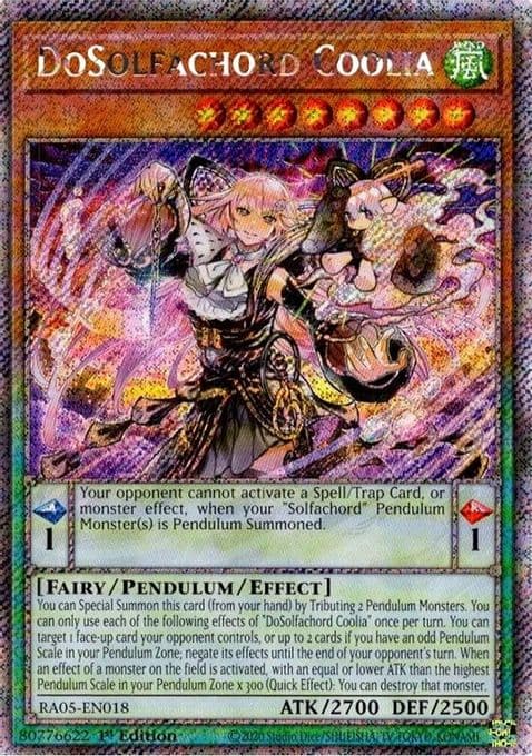 DoSolfachord Coolia (Platinum Secret Rare)