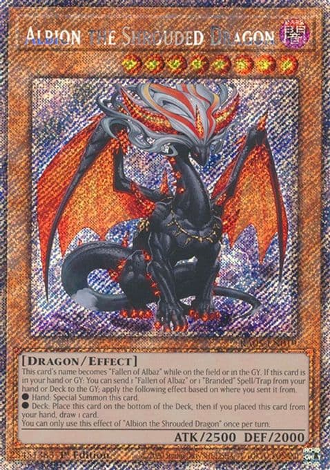 Albion the Shrouded Dragon (Platinum Secret Rare)
