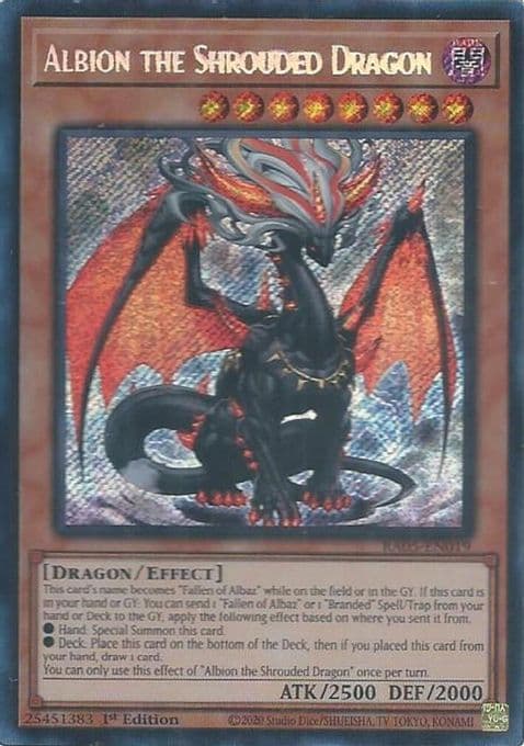 Albion the Shrouded Dragon (Secret Rare)