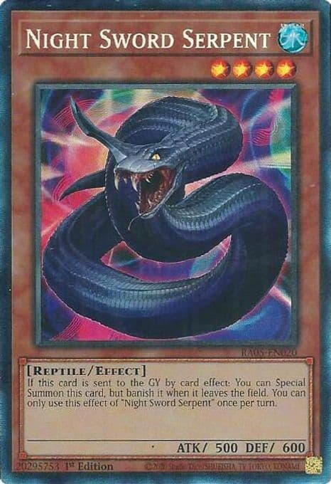Night Sword Serpent (Collector's Rare)