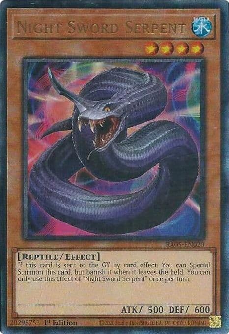 Night Sword Serpent (Ultimate Rare)