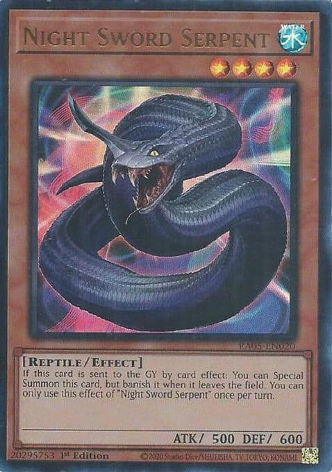 Night Sword Serpent (Ultra Rare)