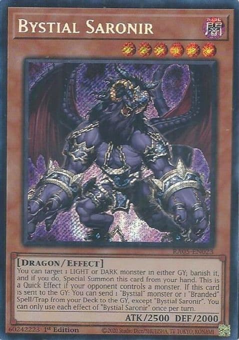 Bystial Saronir (Secret Rare)