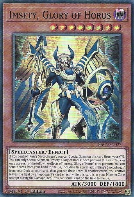 Imsety, Glory of Horus