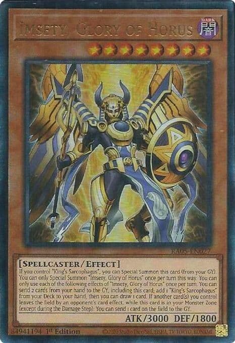 Imsety, Glory of Horus (Ultimate Rare)