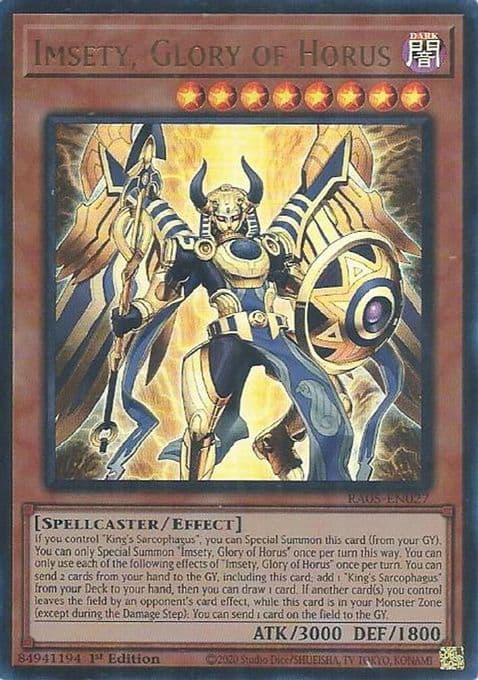 Imsety, Glory of Horus (Ultra Rare)