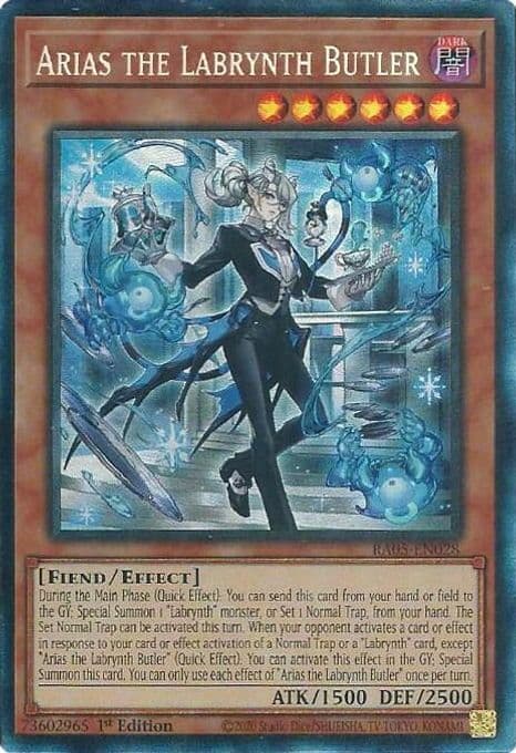 Arias the Labrynth Butler (Collector's Rare)