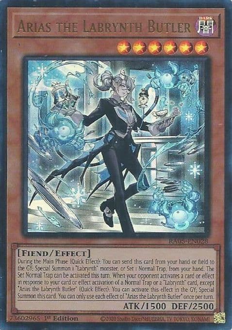 Arias the Labrynth Butler (Ultra Rare)