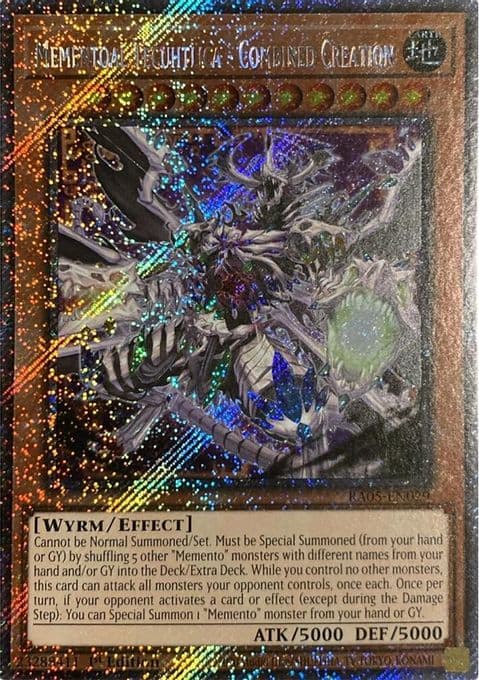 Mementoal Tecuhtlica - Combined Creation (Platinum Secret Rare)