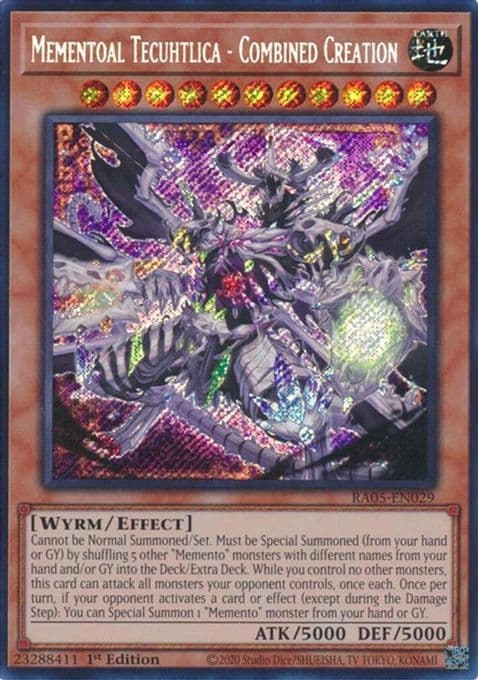 Mementoal Tecuhtlica - Combined Creation (Secret Rare)