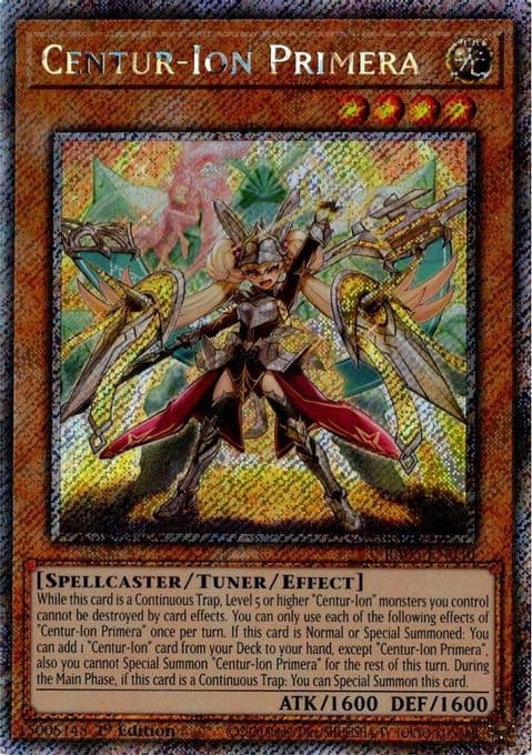 Centur-Ion Primera (Platinum Secret Rare)