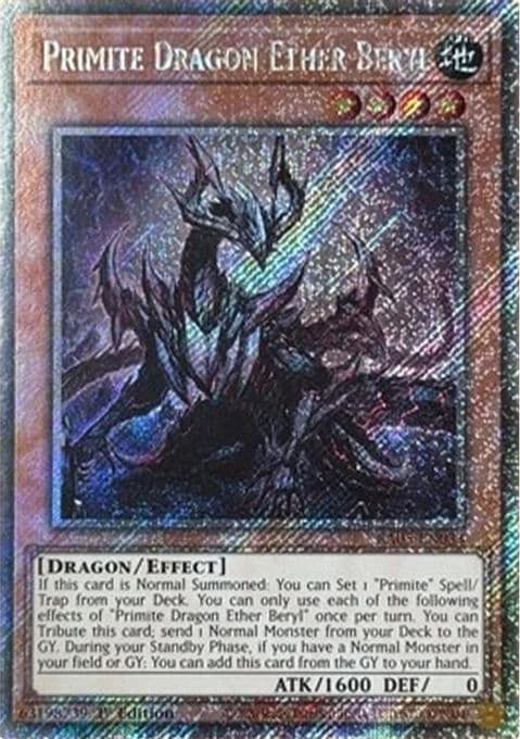 Primite Dragon Ether Beryl (Platinum Secret Rare)