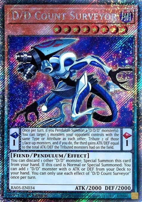 D/D Count Surveyor (Platinum Secret Rare)