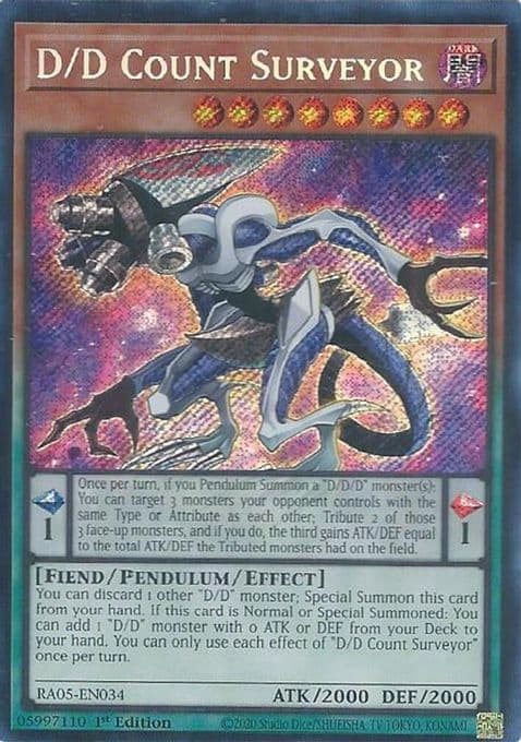 D/D Count Surveyor (Secret Rare)