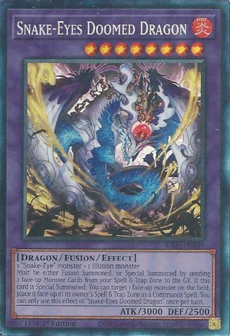 Snake-Eyes Doomed Dragon (Collector's Rare)