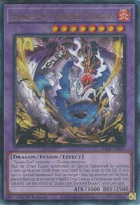 Snake-Eyes Doomed Dragon (Ultimate Rare)