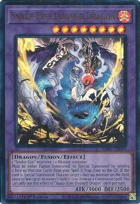 Snake-Eyes Doomed Dragon (Ultra Rare)