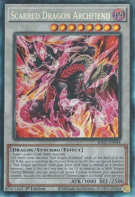 Scarred Dragon Archfiend (Collector's Rare)