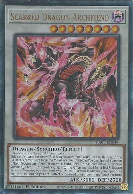 Scarred Dragon Archfiend (Ultimate Rare)